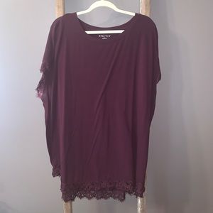 Plum 4x Ava & Viv Blouse